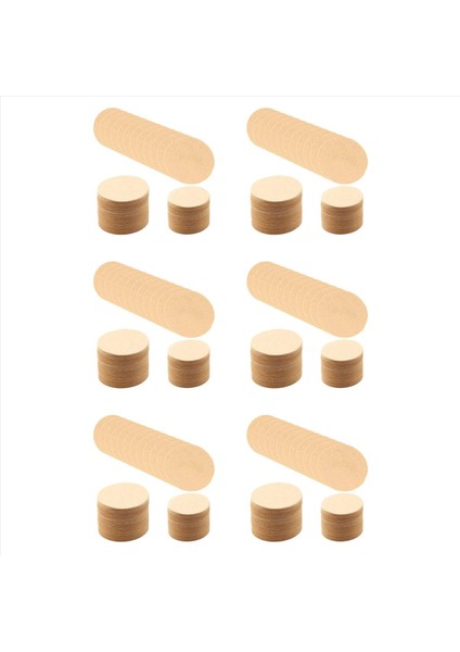 2100 Adet Yedek Kağıt Filtreler Yuvarlak Kahve Makinesi Aerobie Aeropress Kahve Için Tek Kullanımlık Filtreler (Yurt Dışından)