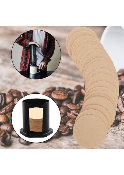 2100 Adet Yedek Kağıt Filtreler Yuvarlak Kahve Makinesi Aerobie Aeropress Kahve Için Tek Kullanımlık Filtreler (Yurt Dışından) modelleri