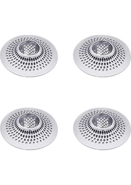 4x Duş Drenaj Saç Catcher Pop-Up Drenaj Saç Süzgeç Saç Tuzak Küvet Drenaj Stoper Drenaj Kapağı Banyo Lavabo Drenaj (Yurt Dışından)