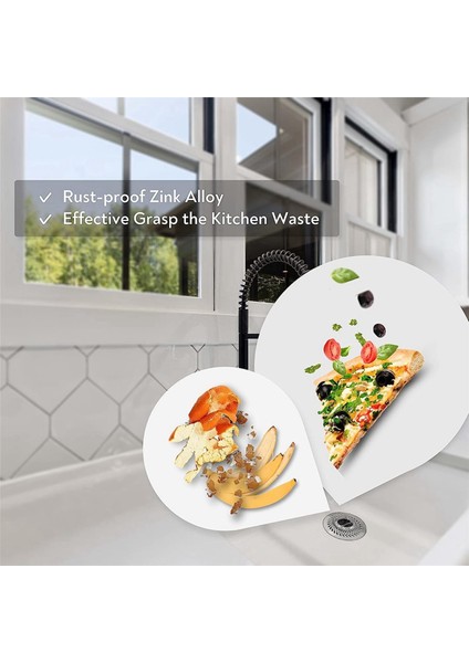 4x Duş Drenaj Saç Catcher Pop-Up Drenaj Saç Süzgeç Saç Tuzak Küvet Drenaj Stoper Drenaj Kapağı Banyo Lavabo Drenaj (Yurt Dışından) indirimleri