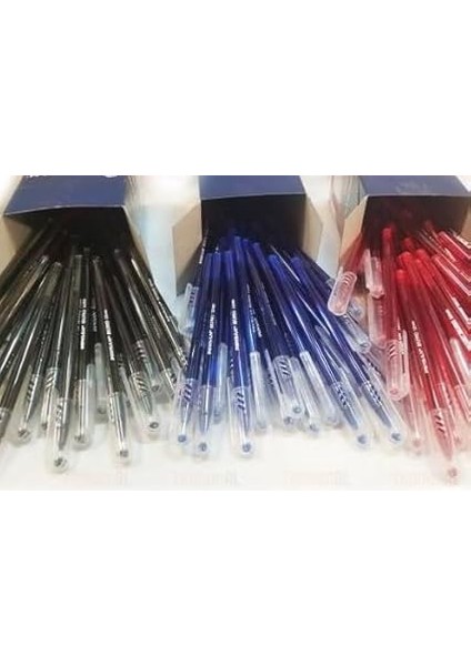 Büro Tükenmez Kalem 15 Adet 5 Mavi, 5 Kırmızı, 5 Siyah, Nistabolje fırsatları