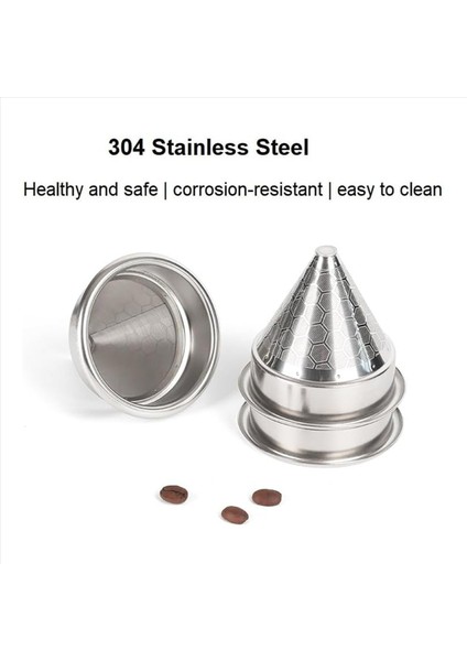 2 Adet 58MM Filtre Sepeti Kahve Damlatıcı Üzerine Dökün 58MM Dipsiz Portafiltrelerle Uyumlu (Yurt Dışından) fırsatları