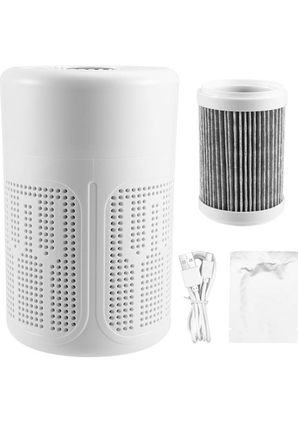 Negatif Iyon Teknolojisine Sahip Masaüstü Hava Temizleme Cihazı Hepa Filtresi Formaldehit Kokularını Duman ve Toz Parçacıklarını Ortadan Kaldırır (Yurt Dışından) fiyatları