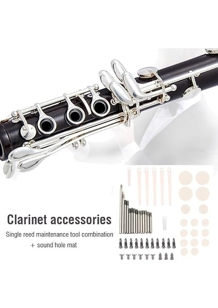Klarnetinizin Potansiyelini Yükseltin, Birinci Sınıf Metal Klarnet Tamir Aletleri ve Bakım Seti fiyatları