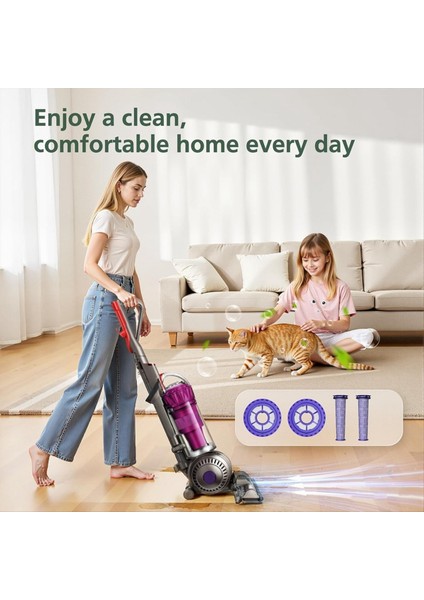 Dyson DC41 DC65 DC66 UP13 UP20 UP30 2 Paket Sonrası Filtreler ve 2 Paket Ön Filtre Yedek Parçaları Için Filtrelerin Değiştirilmesi (Yurt Dışından) fırsatları