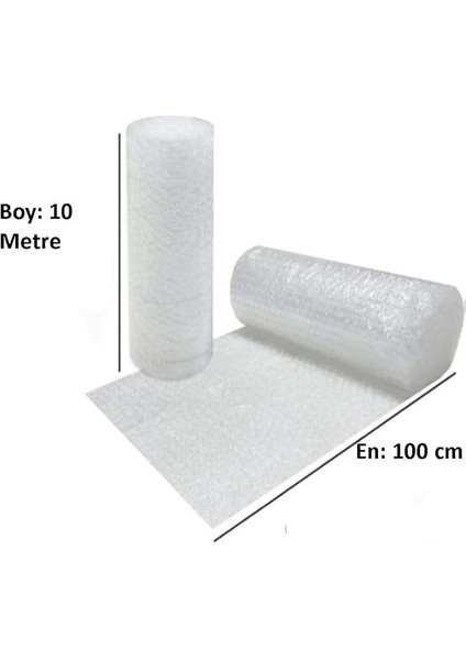 Balonlu Naylon Sargı 100 cm En 10 Metre Boyunda Havalı Eşya Koruma Ambalaj Pat Pat fiyatları