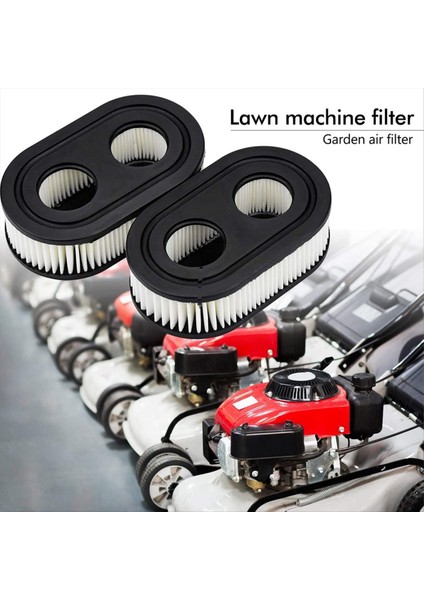 Briggs Stratton 593260/798339 Çim Biçme Makinesi Ekipman Aksesuarları Parçaları Çim Biçme Makinesi Hava Filtreleri 8 Adet (Yurt Dışından) fırsatları