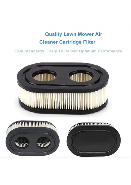 Briggs Stratton 593260/798339 Çim Biçme Makinesi Ekipman Aksesuarları Parçaları Çim Biçme Makinesi Hava Filtreleri 8 Adet (Yurt Dışından) indirimleri