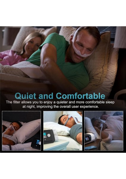 Resmed Airsense 11 Malzemeleri Serisi Için 80 Paket Yedek Filtreler Cpap Makinesi Için Ultra Ince Tek Kullanımlık Filtre (Yurt Dışından) modelleri