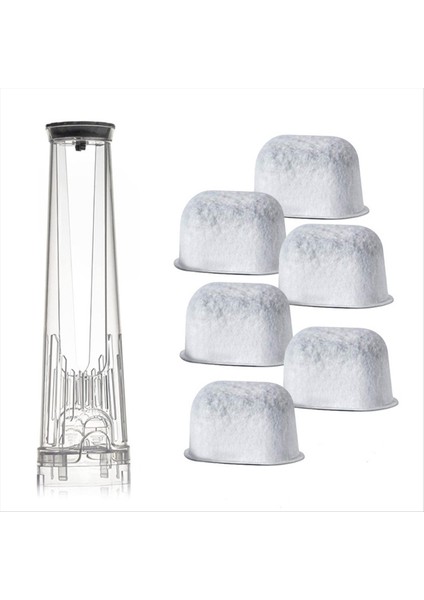 Nınja CFN601/602/701/702/801/802 Serisi Espresso Kahve Makinesi Için Filtre Tutucu ve Yedek Su Filtreleri Kiti 1 + 6 (Yurt Dışından)