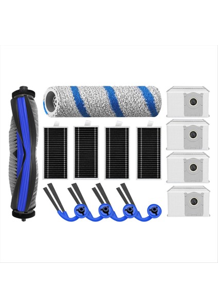 Ecovacs Deeboot X11 OMNICYCLONE/X11 Pro Omnı Yedek Parça Aksesuarları Ana Yan Fırça Hepa Filtre Rulo Paspas (Yurt Dışından) fiyatları