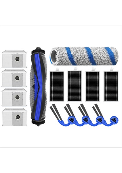 Ecovacs Deeboot X11 OMNICYCLONE/X11 Pro Omnı Yedek Parça Aksesuarları Ana Yan Fırça Hepa Filtre Rulo Paspas (Yurt Dışından) modelleri