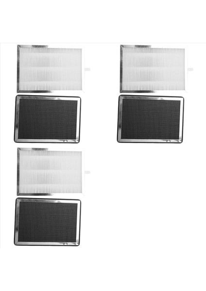 Ma-25 H13 Hepa Yedek Filtreler Ma-25 Hava Temizleme Filtresi 6 Adet Gerçek Hepa Filtreler (Yurt Dışından)