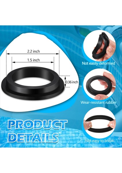 24 Adet 11412 Havuz L Şekli O Ring Havuz Filtresi Yedek Parçalar Havuz Pompası Contası Intex Kum Filtresi Pompa Motoru (Yurt Dışından) fiyatları