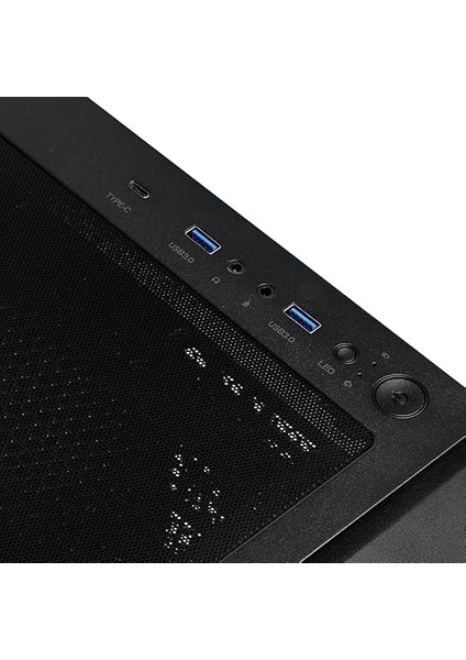 Maxima V30 Temperli Cam Yan Panel, 3X12CM Ön + 1X12CM Arka Argb LED Fanlı, Dikey Ekran Kartı Takılabilen, USB 3.0 Type-C, Atx Oyuncu Kasası (DKCHMAXV30) modelleri