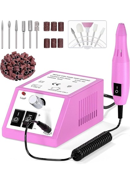 Model Yeni Nesil Elektrikli Profesyonel Freze Tırnak Törpü Makinesi