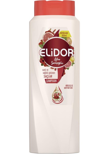 Saç Bakım Şampuanı Canlı ve Sağlıklı Görünen Saçlar By Afra Saraçoğlu 650 ml