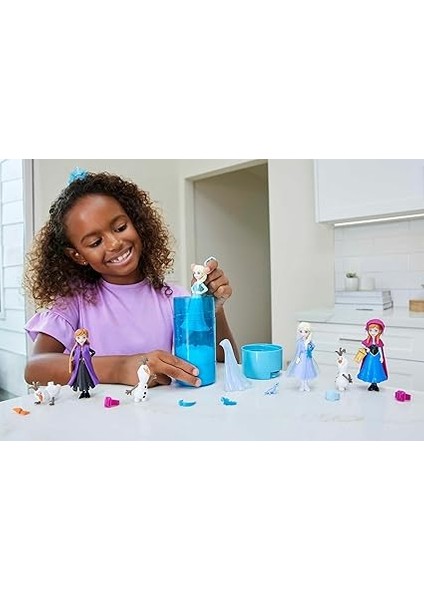 Frozen Karlar Ükesi Color Reveal Renk Değiştiren Prenses Bebekler modelleri