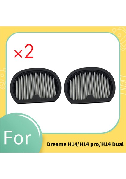 Dreame H14/H14 PRO/H14 Çift Elektrikli Süpürge Aksesuarları Yedek Parçalar Için 4 Adet Filtre Değiştirme (Yurt Dışından) modelleri