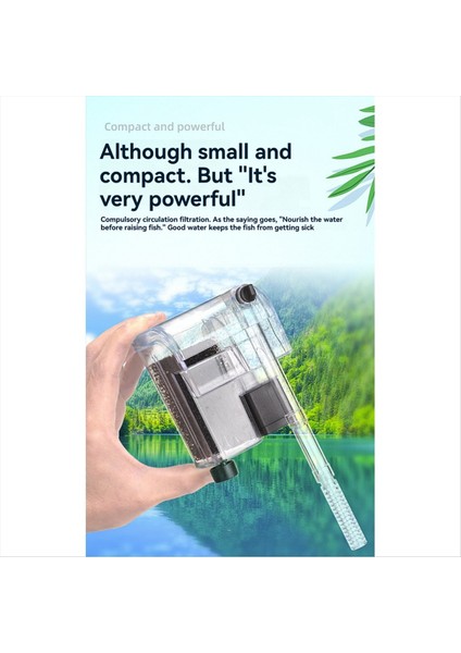 Akvaryum Filtresi Balık Tankı Sessiz Su Pompası Arıtma Sirkülasyon Dış Filtre Oksijen Artırmak Şelale Ab Tak (Yurt Dışından) indirimleri