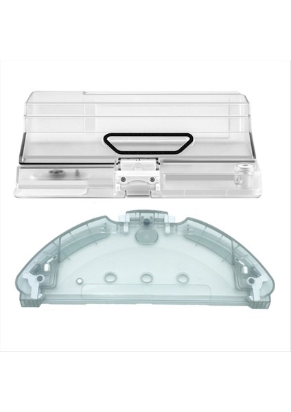 2 In1 Su Deposu Toz Kutusu Filtre Paspas Bezi Braketi Aksesuarları Xiaomi Mijia G1 Mjstg1 Robot Vakum Paspas Yedek Parça (Yurt Dışından)