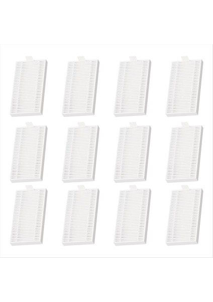 Hepa Filtre Ilife V9/v9 Pro/g9/g9 PRO/A12 Pro Robotlu Süpürge Parçaları Yedek Filtreler Aksesuarları 12 Adet (Yurt Dışından)