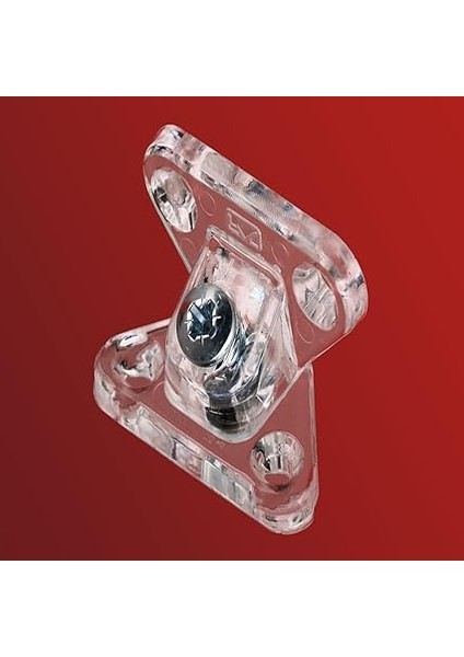 T Bağlantı Çektirme Şeffaf Plastik Köşe Birleştirme Kelebek Bağlantı (10 Adet) fırsatları