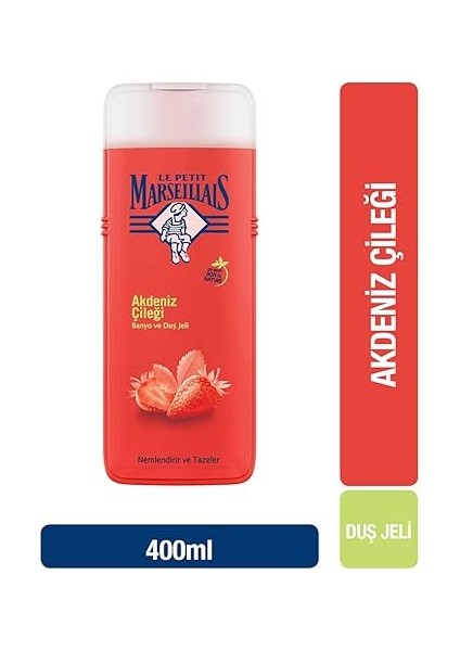 Petit Marseillais Duş Jeli Organik Akdeniz Çileği (400 Ml) modelleri