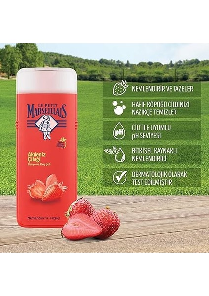 Petit Marseillais Duş Jeli Organik Akdeniz Çileği (400 Ml) fırsatları