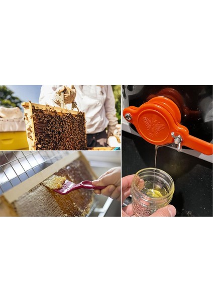 Çift Elekli Bal Hasat Seti Bal Filtreleri Süzgeç Paslanmaz Çelik 6&#39 Lı Set - Çift Elekli Bal Süzgeci (Yurt Dışından) fiyatları