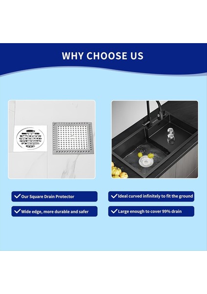 Duş Tahliyesi Saç Yakalayıcı, 2 Adet Tahliye Saç Yakalayıcı, Duş Tahliyesi Kapağı/filtre, Banyo/mutfak Lavabo Drenaj Süzgeç (Yurt Dışından) fiyatları