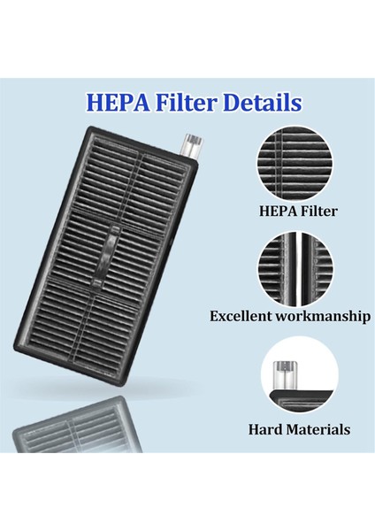 Hepa Filtre Dreame Mova Z60 ULTRA/AQUA10 Ultra Robotlu Süpürge Aksesuarları Vakum Filtresi Değiştirme 4 Adet (Yurt Dışından) indirimleri