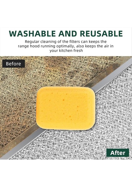 S99010316 Davlumbaz Yağ Filtresi 11-1/4 Inç x 11-3/4 Inç 99010316 Br-Oan Nu-Tone Ken-More Soba Için Yedek 2 Adet (Yurt Dışından) fırsatları