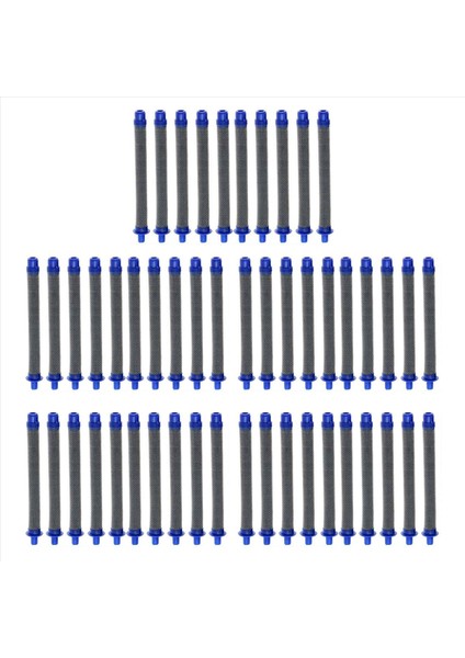 50 Paket 288749 Havasız Püskürtme Tabancası Filtresi 60 Mesh Havasız Püskürtme Tabancası Filtresi ile Uyumlu Püskürtme Tabancası Modelleri SG10 Sg Pro Sg2 (Yurt Dışından)