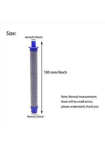 50 Paket 288749 Havasız Püskürtme Tabancası Filtresi 60 Mesh Havasız Püskürtme Tabancası Filtresi ile Uyumlu Püskürtme Tabancası Modelleri SG10 Sg Pro Sg2 (Yurt Dışından) fiyatları