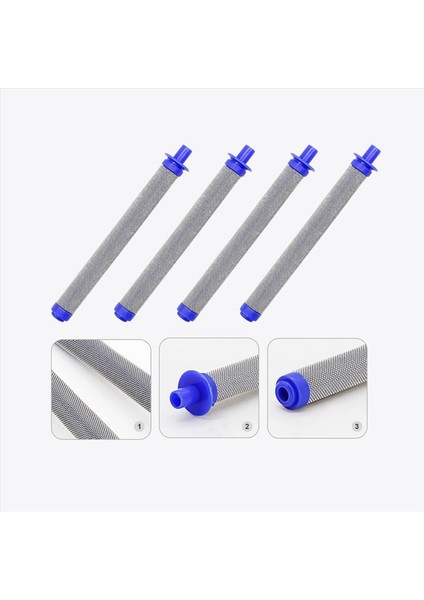 50 Paket 288749 Havasız Püskürtme Tabancası Filtresi 60 Mesh Havasız Püskürtme Tabancası Filtresi ile Uyumlu Püskürtme Tabancası Modelleri SG10 Sg Pro Sg2 (Yurt Dışından) modelleri