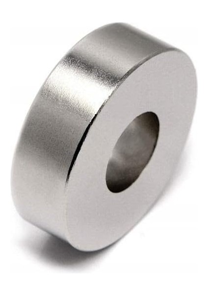 Magneteksan Ø15X5X5 mm - Delikli Güçlü Neodyum Mıknatıs (5 Adet Set)