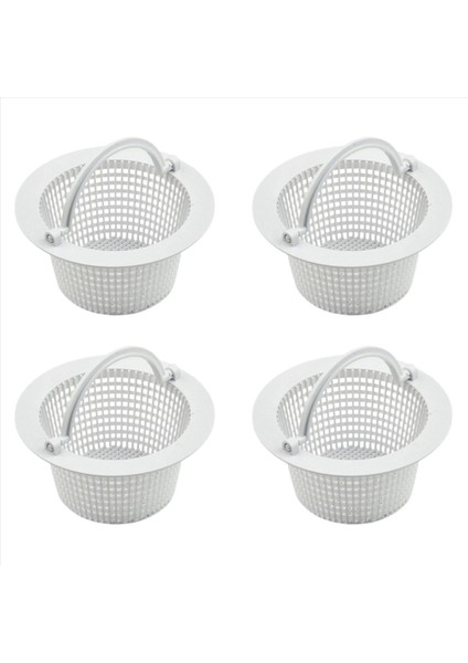 4x Duvar Skimmer Saplı Sepet Havuz Filtre Sepeti Havuz Temizleyici Skimmer Sepeti Saplı Yüzme Havuzu Skimmer Net (Yurt Dışından)