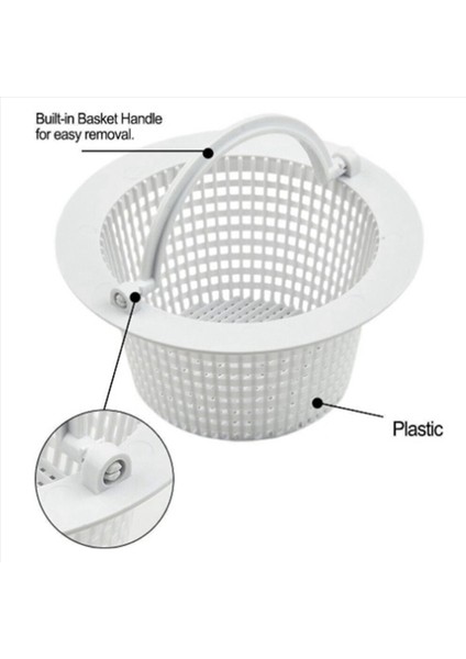 4x Duvar Skimmer Saplı Sepet Havuz Filtre Sepeti Havuz Temizleyici Skimmer Sepeti Saplı Yüzme Havuzu Skimmer Net (Yurt Dışından) modelleri