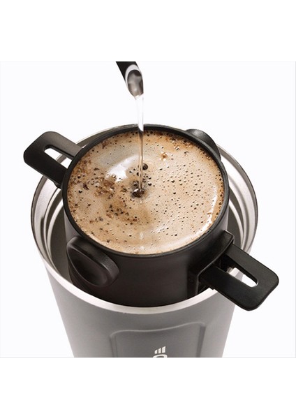 Taşınabilir Kahve Filtresi Yeniden Kullanılabilir Huni Çay Demlik Paslanmaz Çelik Damla Kahve Çay Damlatıcı Ev Ofis Açık Seyahat Için (Yurt Dışından) modelleri