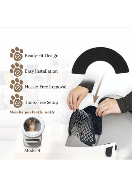 Litter-Robot 4 Için Yedek - Çöp Kutusu Için Aktif Karbon Filtreler Kedi Kumu Için Kömür Filtreleri 24 Adet (Yurt Dışından) fırsatları