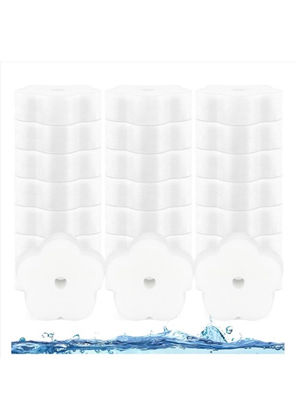 60 Adet Beyaz Çiçek Tipi Filtre Sünger Yağ Pisliği Sünger Filtre Yüzme Havuzu Yağ Emici Çiçek Tipi Havuz Küvet (Yurt Dışından) modelleri