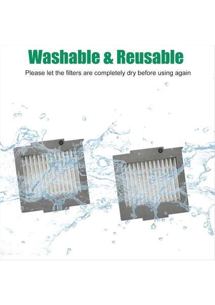 Irobot Roomba Max 705 Vac/plus 504 Vac Robot Vakum Hepa Filtre Aksesuar Kiti Için 6 Adet Yedek Filtreler (Yurt Dışından) modelleri