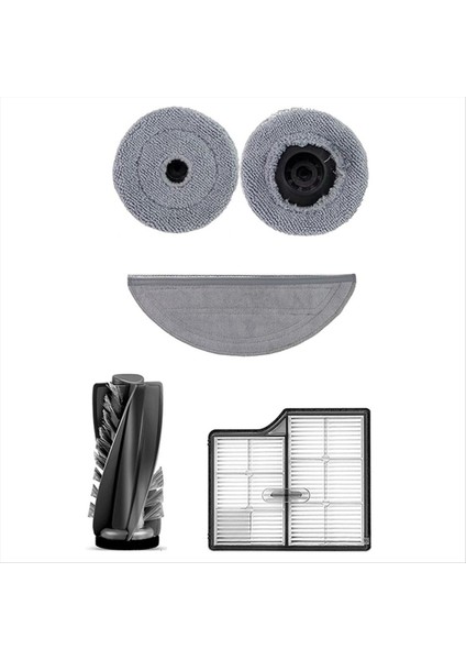 Roborock Saros 10/roborock S9 Maxv Ultra Ana Yan Fırça Paspas Bezi Toz Torbası Verimli Filtre Aksesuarları (Yurt Dışından) modelleri