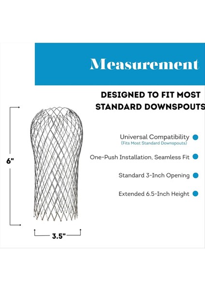 5pcs 3.5 Inç Ayarlanabilir Alüminyum Oluk Düşüş Muhafızları - Genişletilebilir Yaprak Filtre Süzgeç, Ağır Hizmet Tipi Oluk Koruyucusu (Yurt Dışından) modelleri