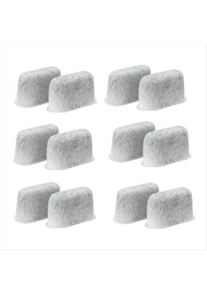 12 Adet Yedek Kömür Su Filtreleri ES601 ES701 Espresso Kahve Makinesi Kahve Aktif Karbon Filtre (Yurt Dışından)