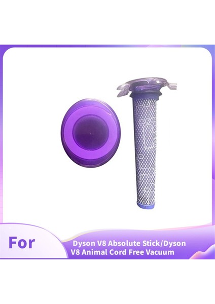 Dyson V8 Absolute Stick/v8 Hayvan Kordonsuz Elektrikli Süpürge Ön Filtre Arka Filtre Için Filtre Yedek Parçaları (Yurt Dışından) fiyatları