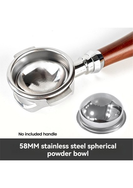58MM Kahve Filtresi Sepeti Kahve Çıkarma Filtresi Espresso Makinesi Kolu Paslanmaz Çelik Hassasiyetler Toz Kase (Yurt Dışından) fırsatları