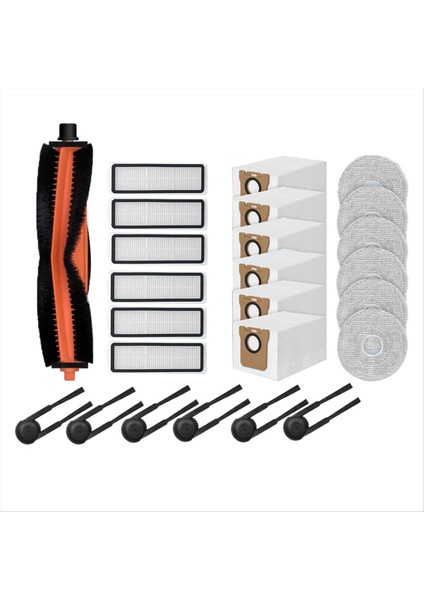 Xiaomi Mijia Robot Vakum 5c OV42CN Yedek Parça Ana Yan Fırça Hepa Filtre Paspas Bezi Toz Torbası Aksesuarları (Yurt Dışından) fiyatları