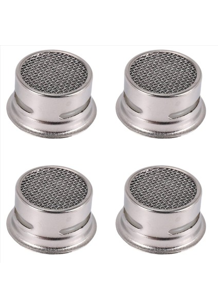 4x Mutfak/banyo Musluk Püskürtücü Süzgeç Musluk Filtresi --- Beyaz ve Gümüş (Yurt Dışından)